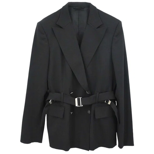 Gucci 1998 Tom Ford Belted Jacket #40 in Wool from AMORE Vintage Tokyo