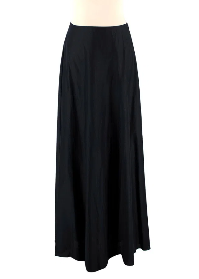 Dior Black Broderie Anglaise Midi Skirt in Black from HEWI