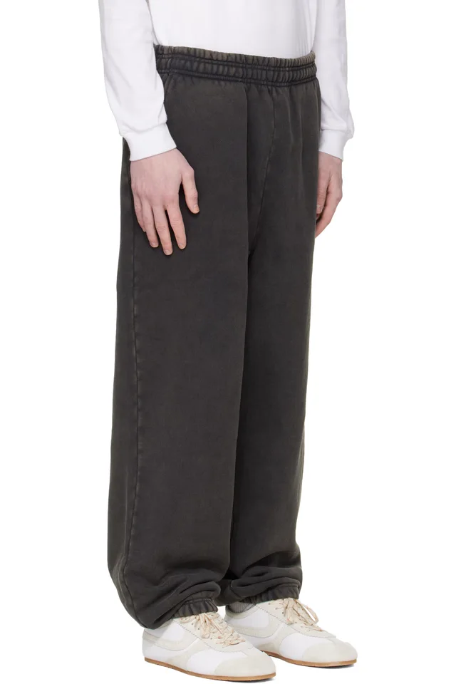 Entire Studios Black Standard Sweatpants, photo 2 of 4 from SSENSE