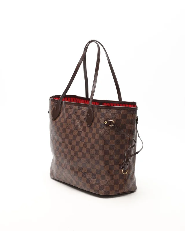 Louis Vuitton Damier Neverfull MM Tote Bag in Canvas from A Retro Tale, photo 3 of 8