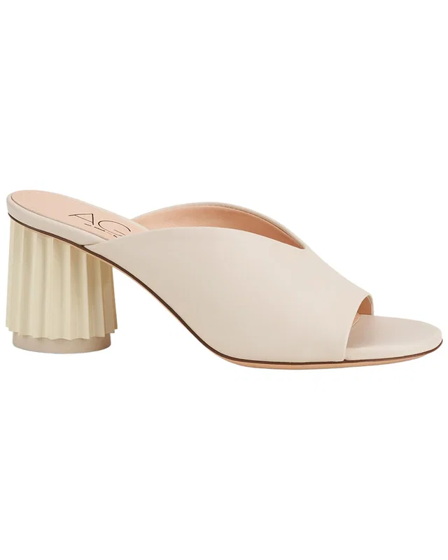 AGL Dorica Mule Leather Slides, image 1 of 1 from Rue La La
