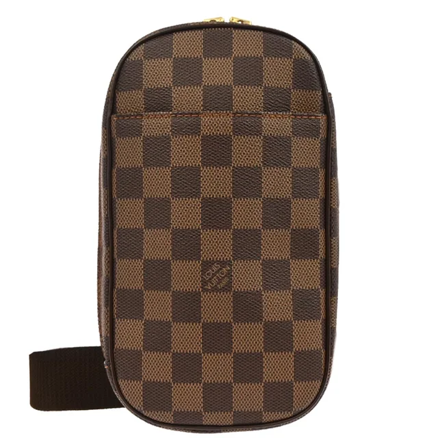 Louis Vuitton 2006 Damier Pochette Gange Body Bum Bag N48048 in Canvas from AMORE Vintage Tokyo