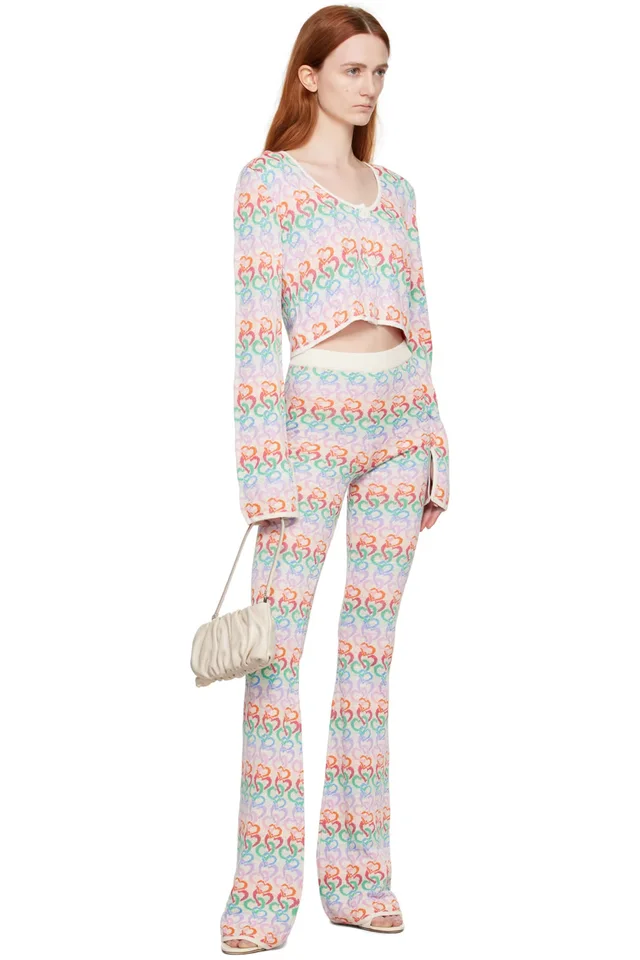 Marco Rambaldi Multicolor Heart Cardigan, photo 4 of 4 from SSENSE