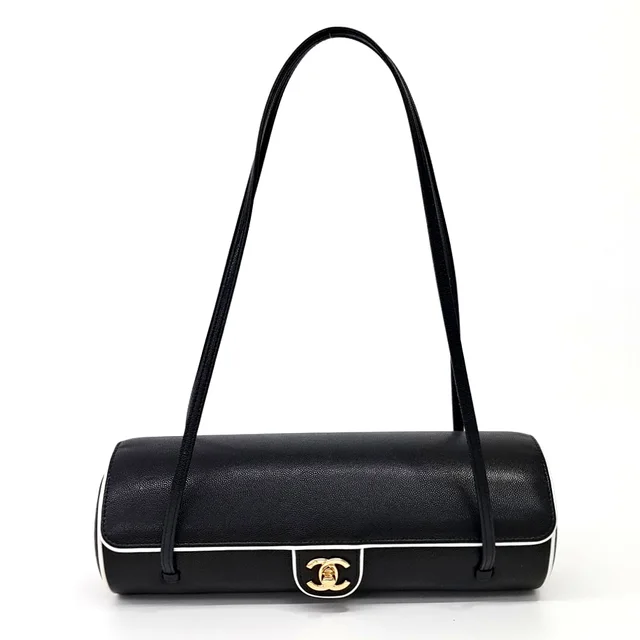 Chanel Caviar Bowling Bag from GUGUS