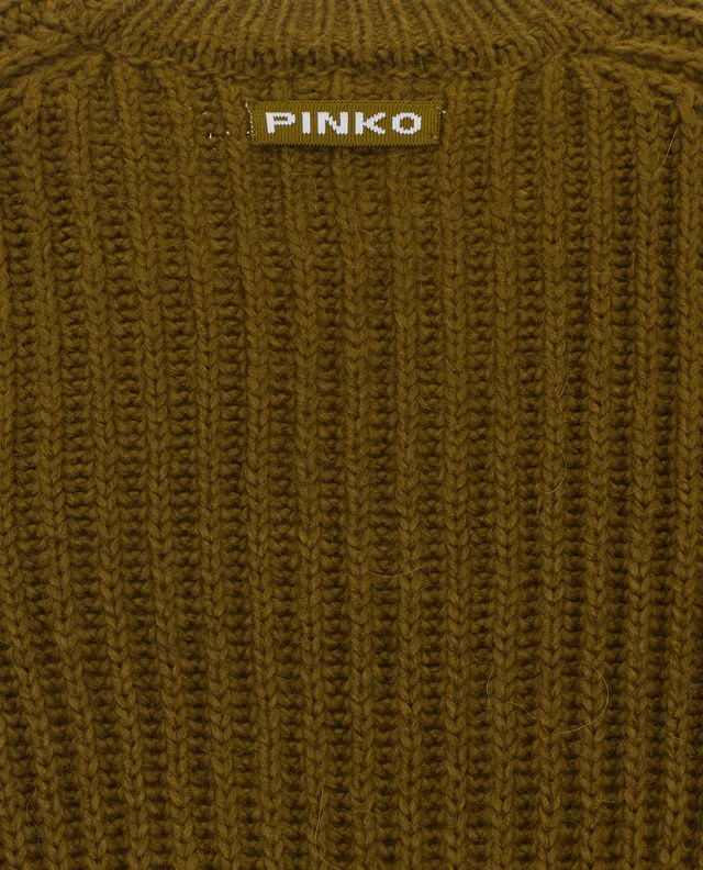 Pinko Chest Pocket Ribbed Sweater, photo 4 of 5 from SENSER