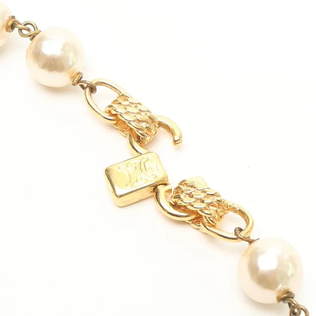 Celine Triomphe Pearl Necklace from A Retro Tale, photo 4 of 4