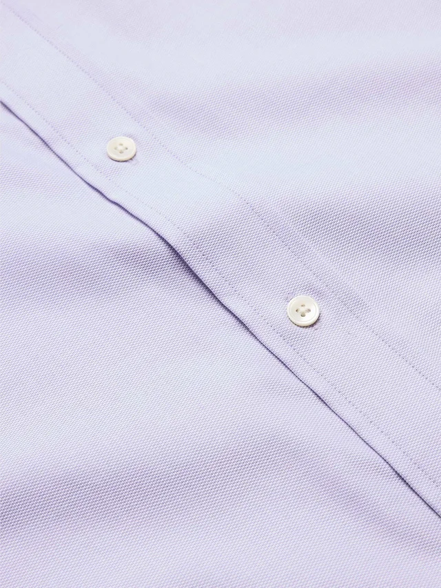 Banana Republic Standard-Fit Wrinkle-Resistant Dress Shirt in Lilac Dobby, photo 2 of 2 from Banana Republic (Canada)