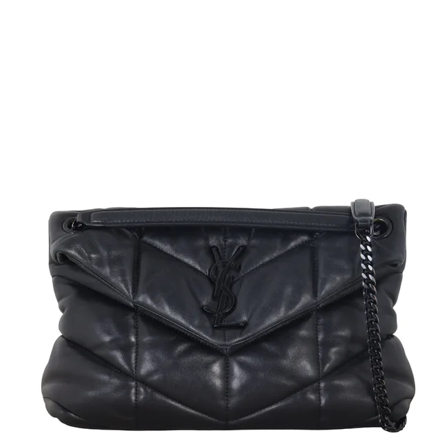 Saint Laurent Loulou Puffer Small in Lambskin from Luxe.It.Fwd