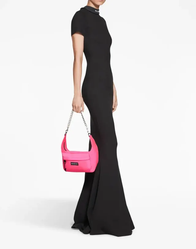 Balenciaga Shoulder Bag — Pink Polyester in Pink from HEWI, photo 2 of 2