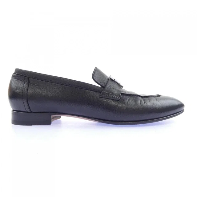 Hermès Paris Sneakers Black in Black Goatskin from The Reluxe