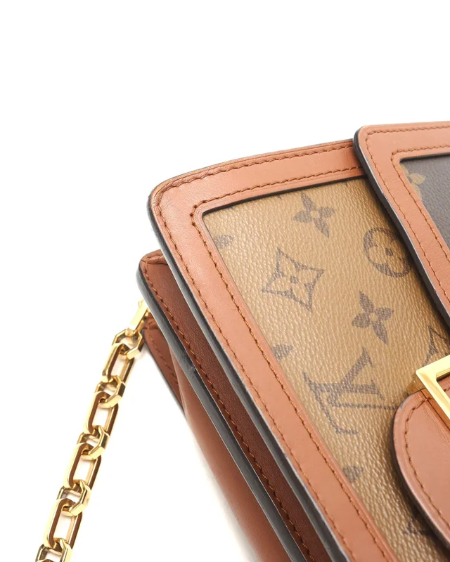 Louis Vuitton Monogram Reverse Dauphine MM Bag in Canvas from A Retro Tale, photo 9 of 13