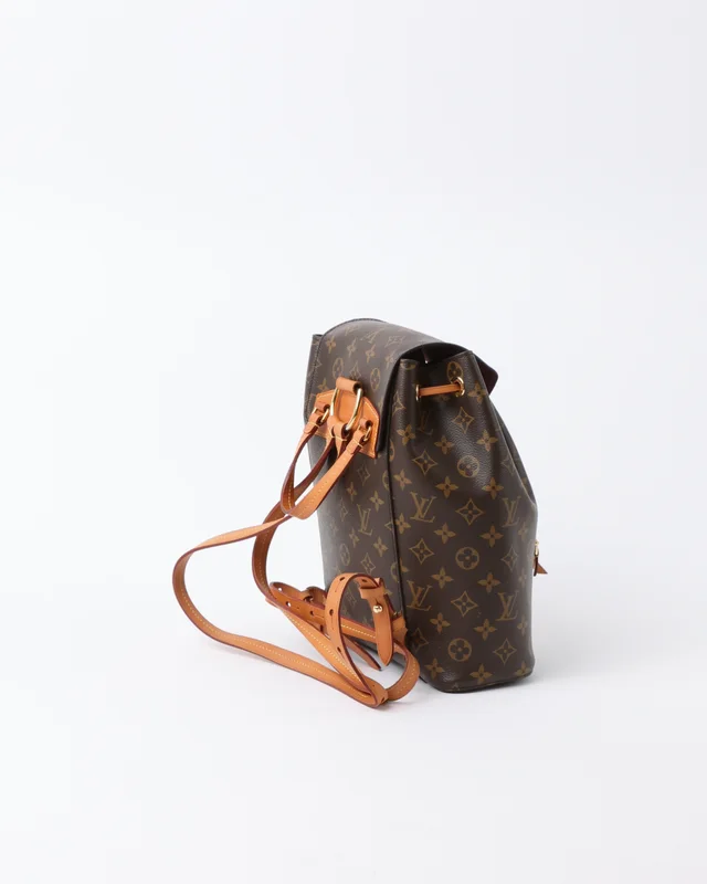 Louis Vuitton Monogram New Montsouris MM Backpack in Coated canvas from A Retro Tale, photo 3 of 8