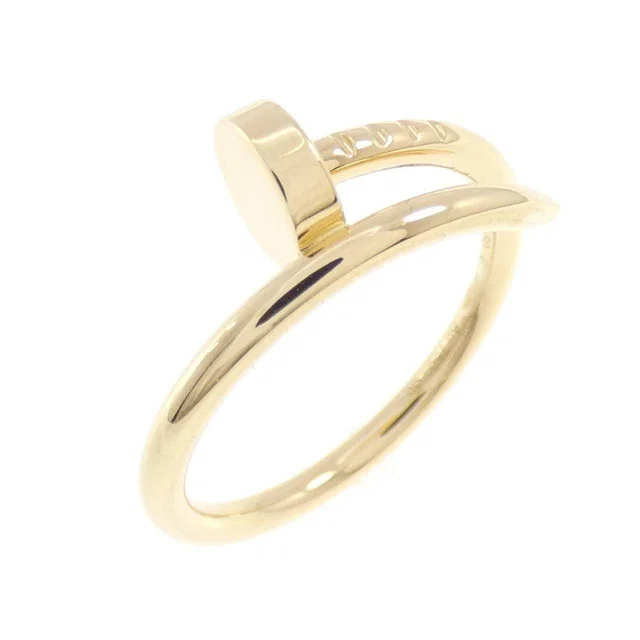 Cartier Juste Un Clou 750 Yellow Gold Ring Size 10 in Yellow from LuxUness
