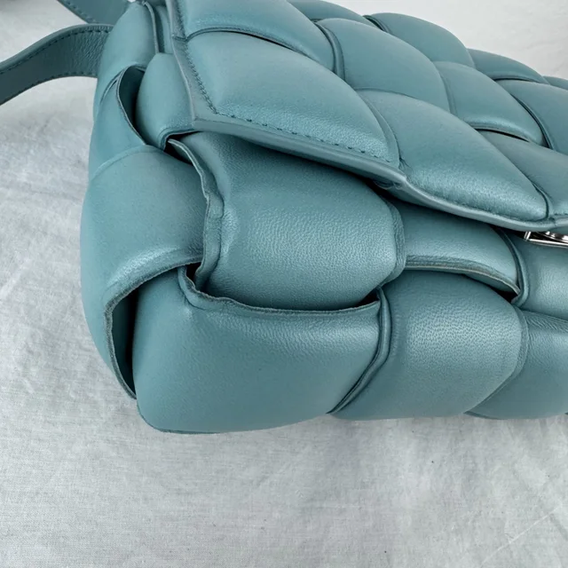 Bottega Veneta Padded Cassette Crossbody Bag in Lambskin, lambskin leather, Metal from Reowned, photo 5 of 10