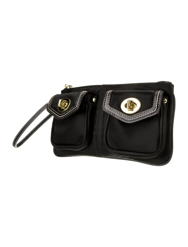 Coach Top Handle handbags in Blue Nylon from The RealReal, photo 3 of 6