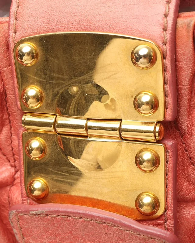 Miu Miu Matelassé Lux Bag in Leather from A Retro Tale, photo 6 of 11