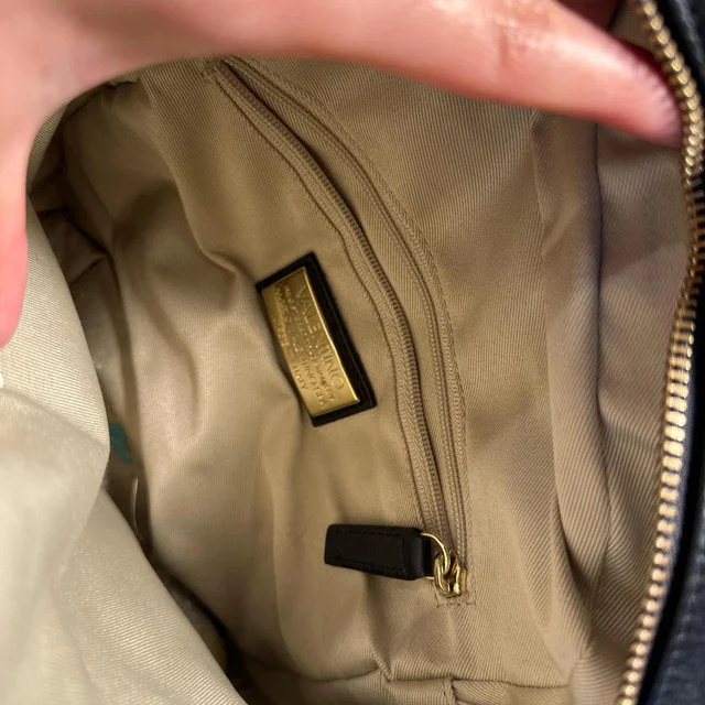 Valentino Garavani Women's Backpacks - Black in black Leather from Depop, photo 3 of 4