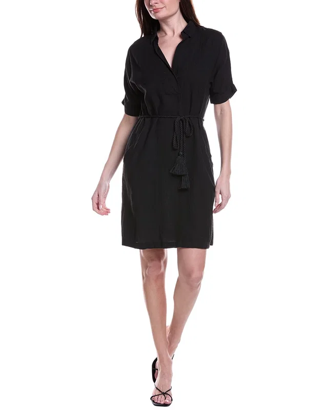 NIC+ZOE Rumba Linen-Blend Mini Dress, image 1 of 1 from Gilt
