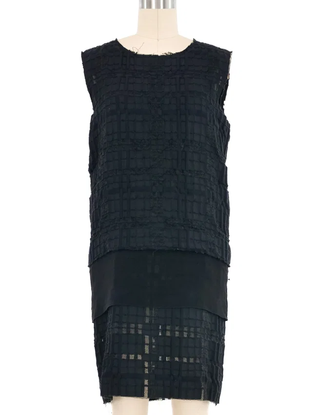 2014 Maison Margiela Layered Shift Dress in Silk from Arcade Vintage