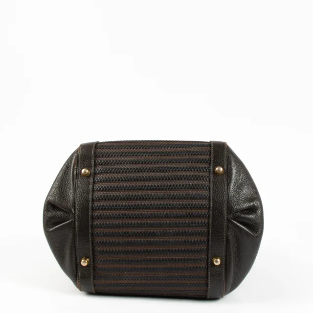 Delvaux Toile de Cuir Caraïbes Bag in Brown from Labellov, photo 4 of 4