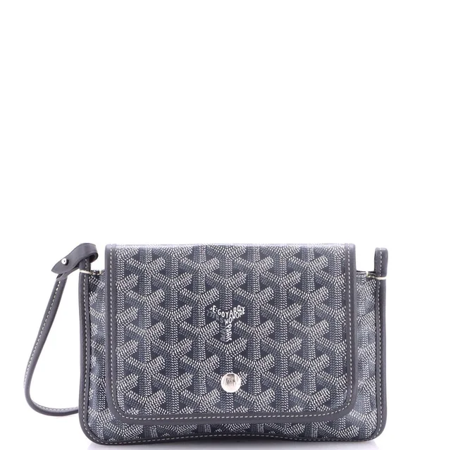 Goyard Plumet Clutch Wallet Coated Canvas in gray Coated canvas from Poshmark