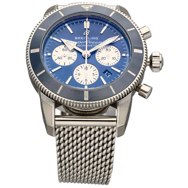 Breitling Superocean Heritage B01 AB0162 44mm Stainless Steel Watch from H&T