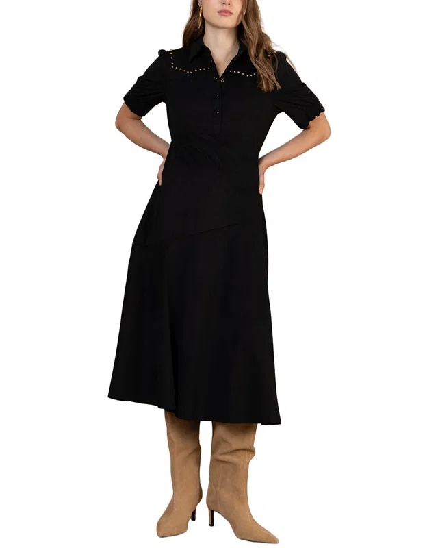Hale Bob Kaisley Short Sleeve Midi Dress, image 1 of 1 from Rue La La