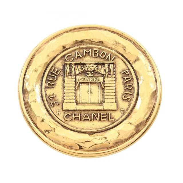Chanel Bub Cambon Sa Ninelelogo Bub Brooch from The Reluxe