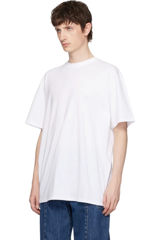 Jean Paul Gaultier White 'The Junior Gaultier' T-shirt, photo 4 of 5 from SSENSE
