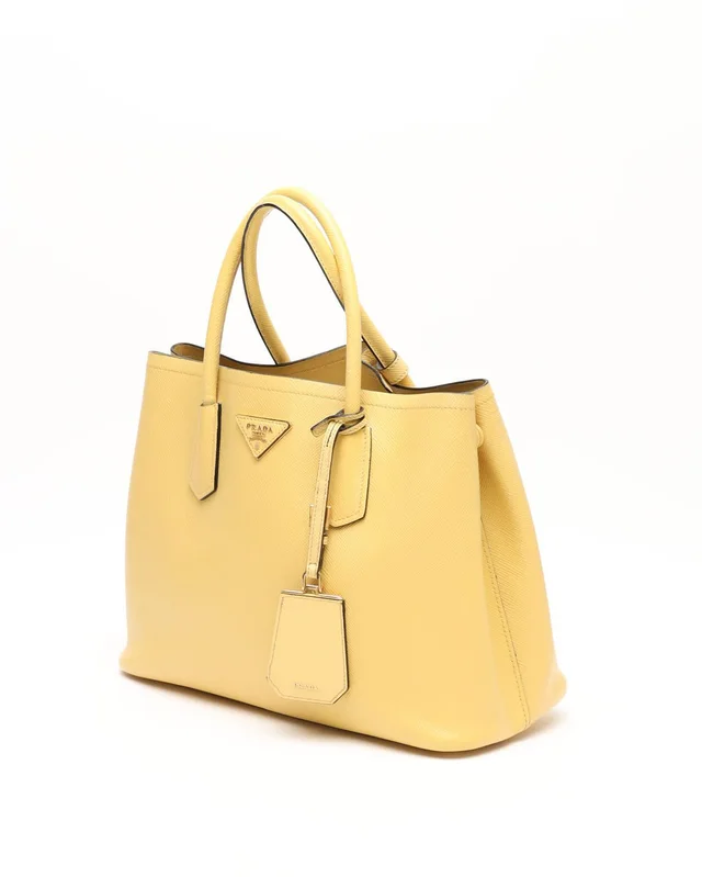 Prada Medium Saffiano Cuir Tote Bag in Saffiano leather from A Retro Tale, photo 2 of 16