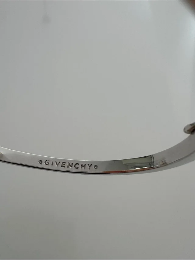 Givenchy Silver Tone Logo Bracelet in silver|gray from Poshmark