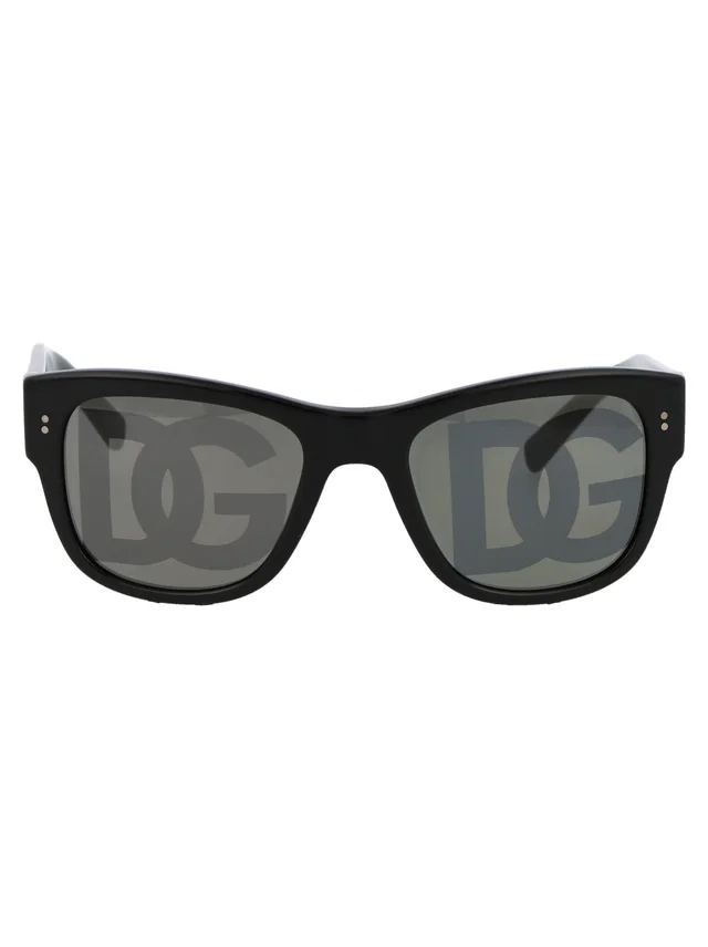 Dolce & Gabbana 0dg4338 Tinted Acetate Sunglasses — Black in Black from HEWI