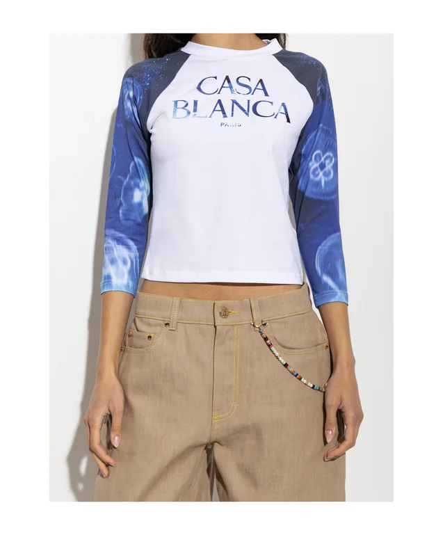 Casablanca Medusa Sportive logo-print T-shirt, photo 2 of 5 from SENSER