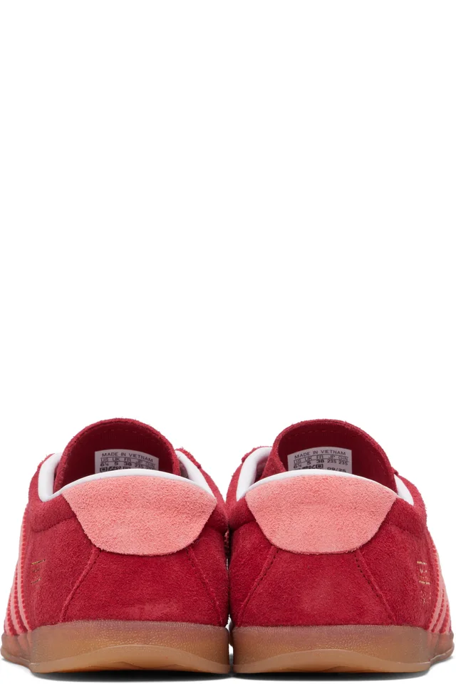 adidas Originals Red Gazelle Lo Pro Sneakers, photo 2 of 5 from SSENSE