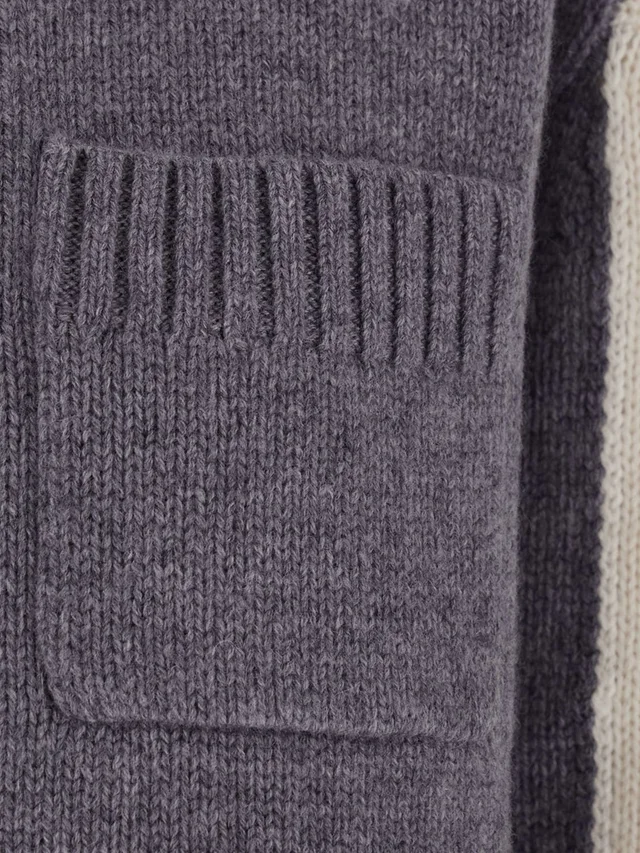 Semicouture Winnie Patch Pocket Knitted Jumper, photo 3 of 4 from SENSER