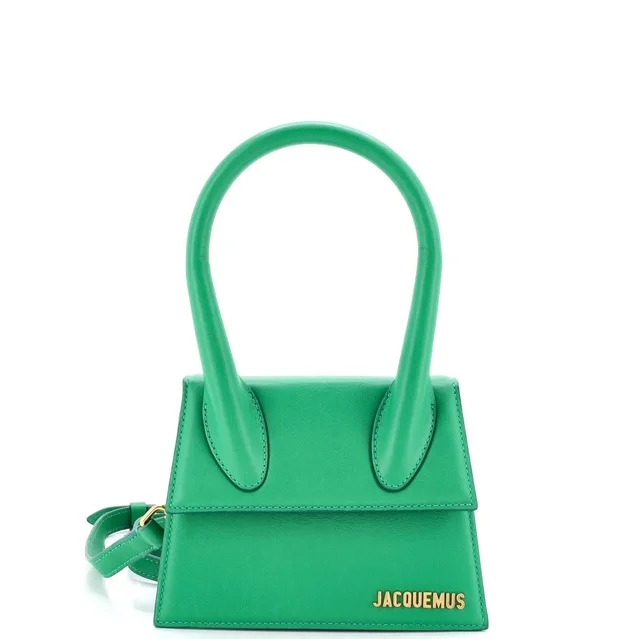 Jacquemus Moyen Le Chiquito Bag Leather in green Leather from Poshmark