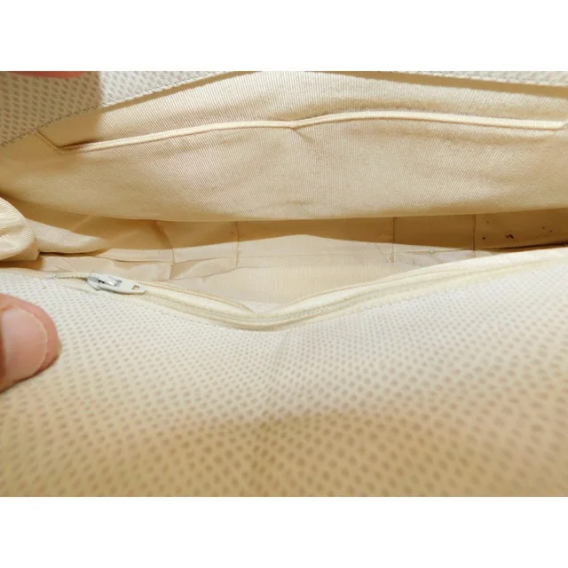Judith Leiber Large Beige Karung Leather Pink Quartz Cameo Clutch Shoulder Bag in gold|pink|red Leather from Poshmark, photo 13 of 13