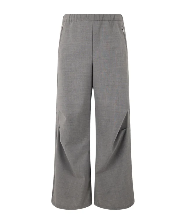 Herno Laminar Curved Detail Wide-Leg Pants, image 1 of 1 from SENSER