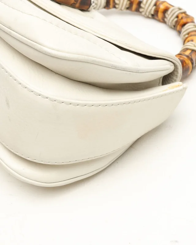 Gucci Bamboo 1947 Medium Top Handle Bag in Leather from A Retro Tale, photo 7 of 10