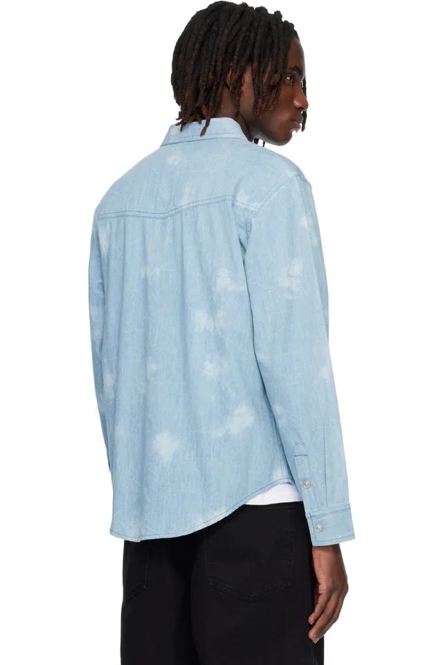 Isabel Marant Blue Tasco Shirt, photo 3 of 4 from SSENSE