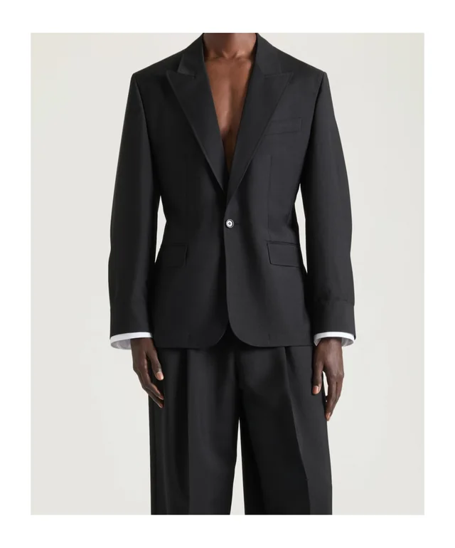 Givenchy Couture Seam single-breasted jacket in wool and mohair, photo 3 of 5 from SENSER