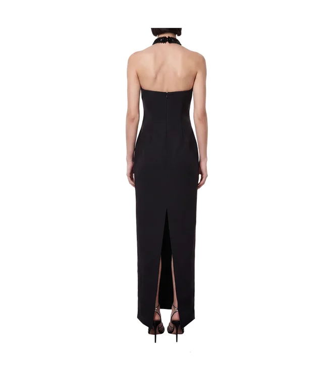 Roland Mouret Embellished Halter Neck Crepe Gown, photo 3 of 3 from SENSER