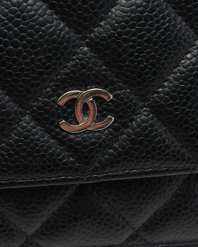 Chanel Caviar Wallet On Chain Bag in Caviar leather from A Retro Tale, photo 6 of 10