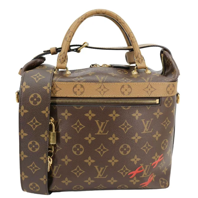Louis Vuitton City Cruiser Reverse Monogram Canvas Shoulder Bag Brown in Brown Coated canvas from Dallas Designer Handbags