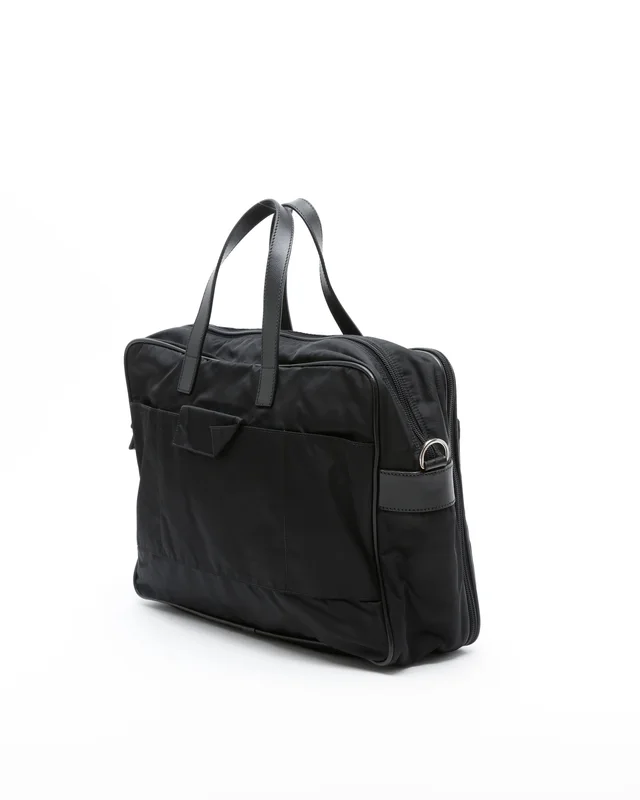 Prada Tessuto Business Bag in Nylon from A Retro Tale, photo 3 of 10
