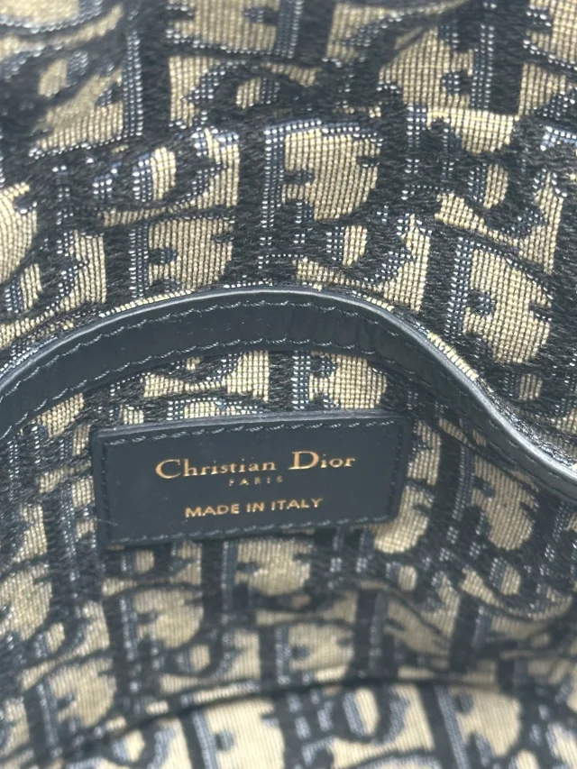 Dior Drawstring Bucket Wicker in Canvas from Her-Age, photo 6 of 6