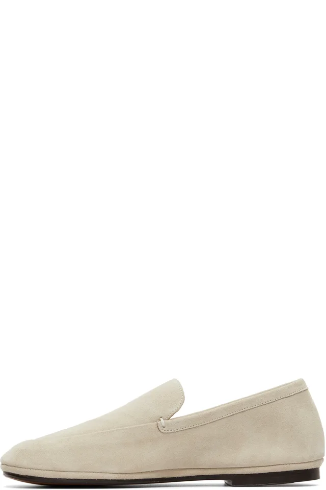 LEMAIRE Beige Outdoor Slipper Loafers, photo 3 of 5 from SSENSE