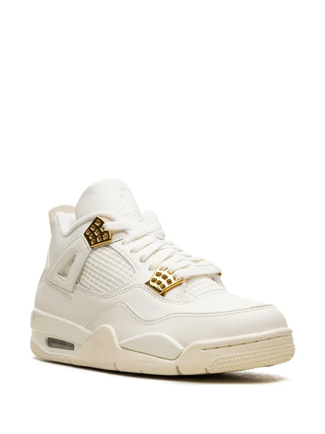 Air Jordan 4 "Sail" sneakers, photo 2 of 2 from FARFETCH