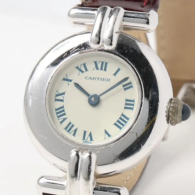 Cartier Must Colisee 24mm 1989 Watch in Patent leather from A Retro Tale, photo 2 of 2