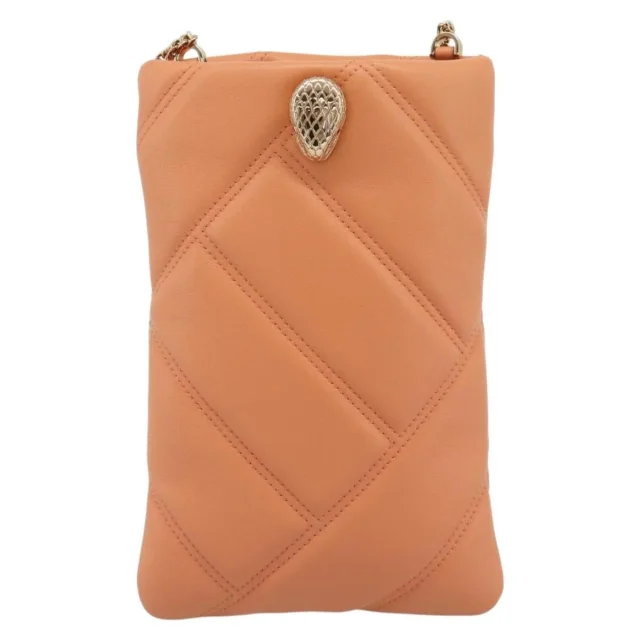 Bvlgari Serpenti Cabochon Phone Holder on Chain Diagonal Quilted Leather in Leather from Her-Age, photo 22 of 42